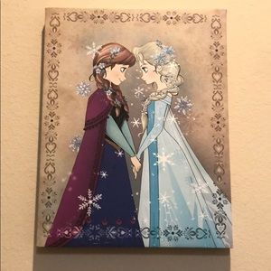 Frozen Elsa Anna canvas